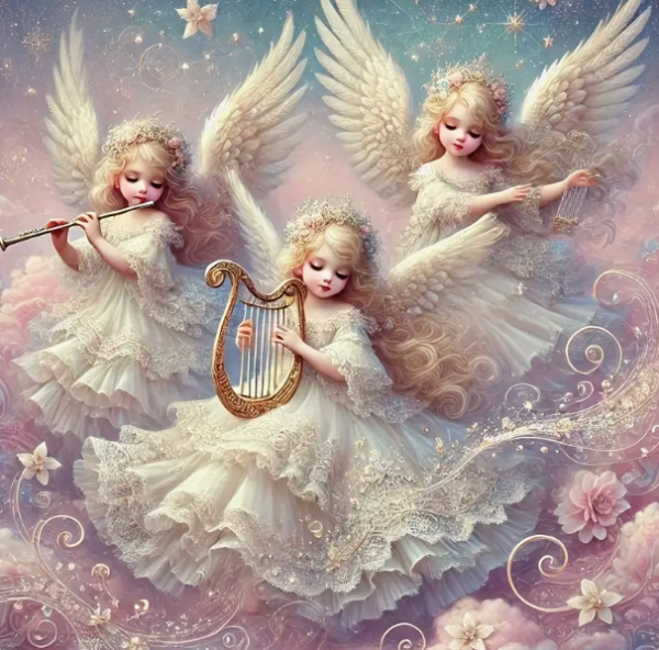 Diamond Painting Drei Engel
